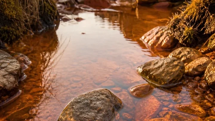 Copper Spring pond bed