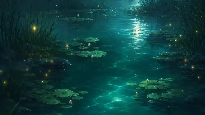Lily Quiet pond bed